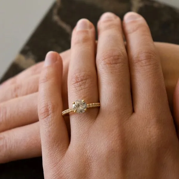 Martin Flyer Engagement Ring Image 2 Bay Area Diamond Company Green Bay, WI
