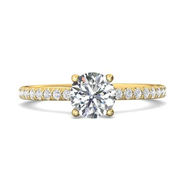Martin Flyer Engagement Ring Bay Area Diamond Company Green Bay, WI