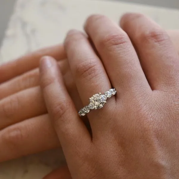 Martin Flyer Engagement Ring Image 2 Bay Area Diamond Company Green Bay, WI