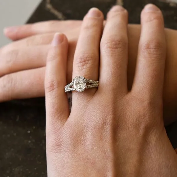 Martin Flyer Engagement Ring Image 2 Bay Area Diamond Company Green Bay, WI