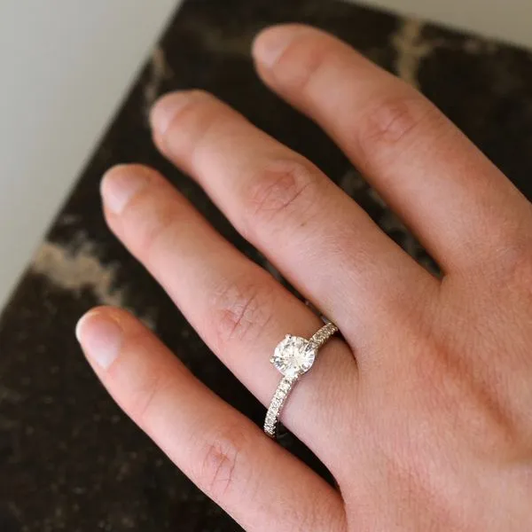 Martin Flyer Engagement Ring Image 2 Bay Area Diamond Company Green Bay, WI