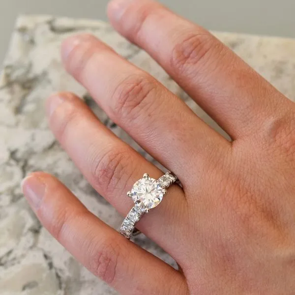 Martin Flyer Engagement Ring Image 2 Bay Area Diamond Company Green Bay, WI