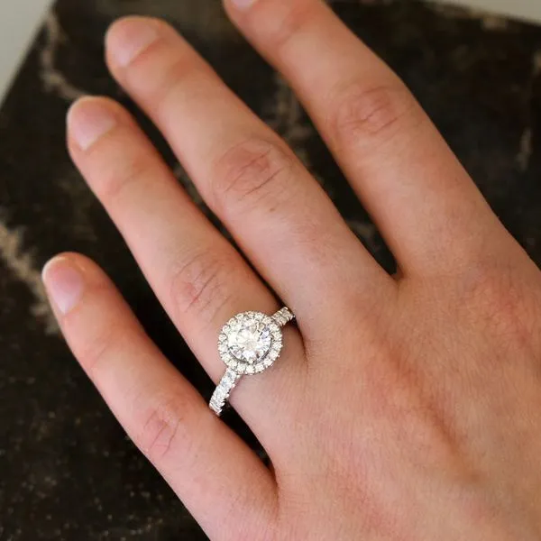 Martin Flyer Engagement Ring Image 2 Bay Area Diamond Company Green Bay, WI