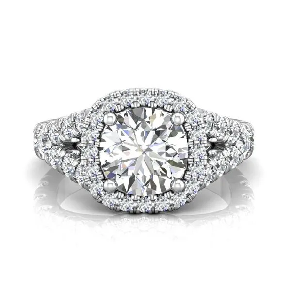 Martin Flyer Engagement Ring Bay Area Diamond Company Green Bay, WI