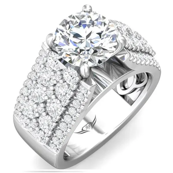 Martin Flyer Engagement Ring Bay Area Diamond Company Green Bay, WI