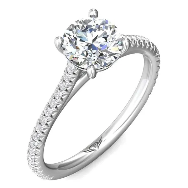 Martin Flyer Engagement Ring Bay Area Diamond Company Green Bay, WI