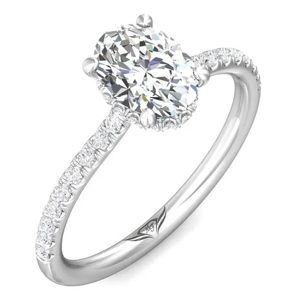 Martin Flyer Engagement Ring Bay Area Diamond Company Green Bay, WI