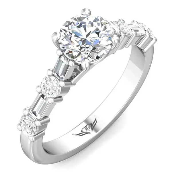 Martin Flyer Engagement Ring Bay Area Diamond Company Green Bay, WI