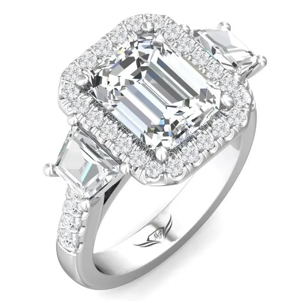 Martin Flyer Engagement Ring Bay Area Diamond Company Green Bay, WI