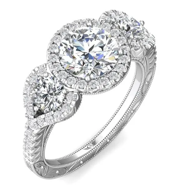 Martin Flyer Engagement Ring Bay Area Diamond Company Green Bay, WI