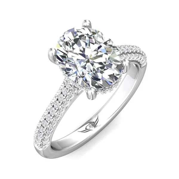 Martin Flyer Engagement Ring Bay Area Diamond Company Green Bay, WI