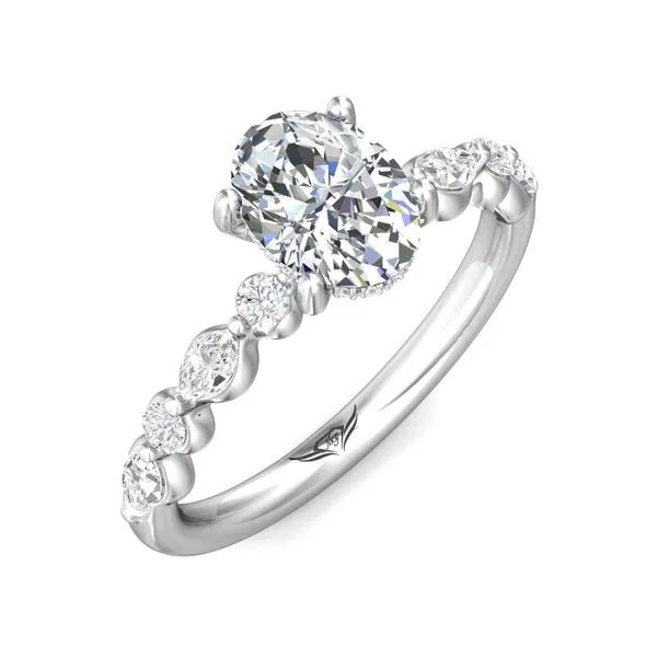 Martin Flyer Engagement Ring Bay Area Diamond Company Green Bay, WI