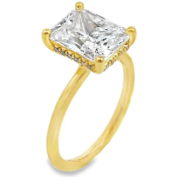 Sylvie Legacy Shell Collection Hidden Halo Engagement Ring Bay Area Diamond Company Green Bay, WI