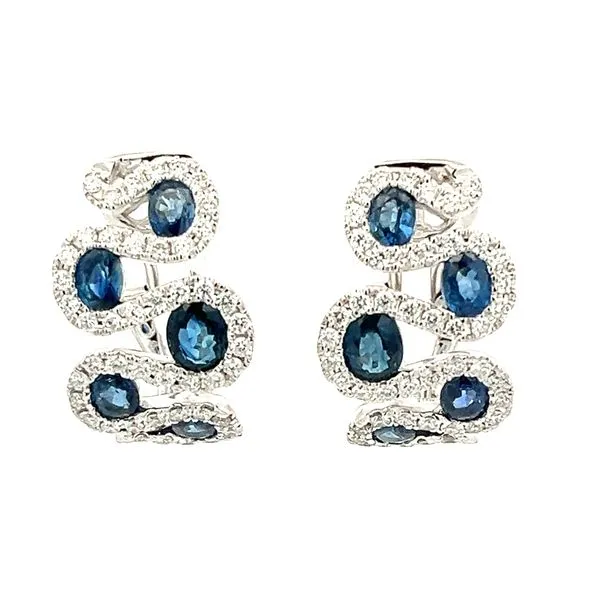 14 Karat White Gold Earrings Bay Area Diamond Company Green Bay, WI