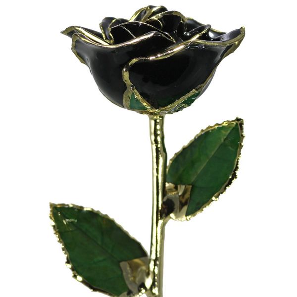 Pink Real Rose Dipped in 24 Karat Yellow Gold Bay Area Diamond Company Green Bay, WI