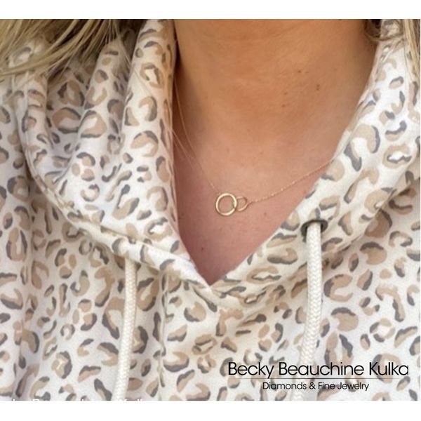 You + Me Necklace- Small Image 3 Becky Beauchine Kulka Diamonds and Fine Jewelry Okemos, MI
