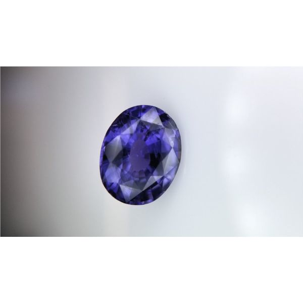 5.04ct Oval Violet Sapphire Image 3 Becky Beauchine Kulka Diamonds and Fine Jewelry Okemos, MI