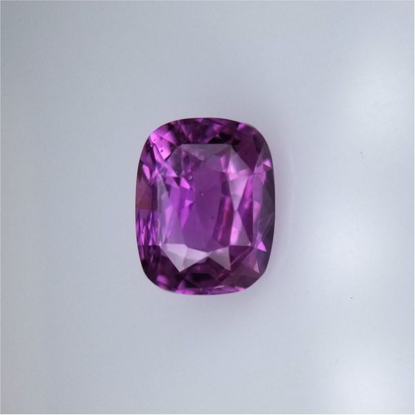 1.62ct Cushion Cut Pink Sapphire Becky Beauchine Kulka Diamonds and Fine Jewelry Okemos, MI