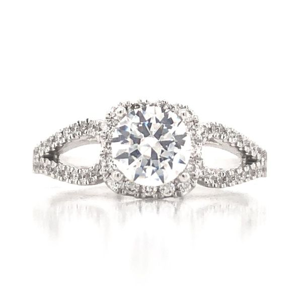 Halo Engagement Ring Becky Beauchine Kulka Diamonds and Fine Jewelry Okemos, MI