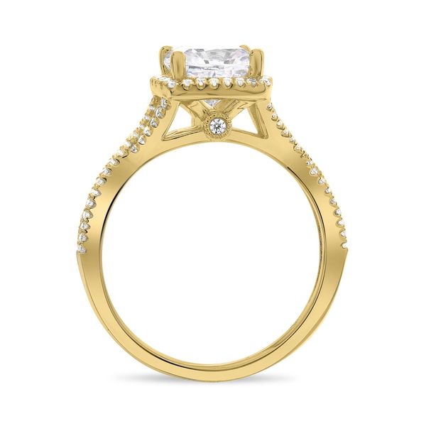 Halo Engagement Ring Image 2 Becky Beauchine Kulka Diamonds and Fine Jewelry Okemos, MI