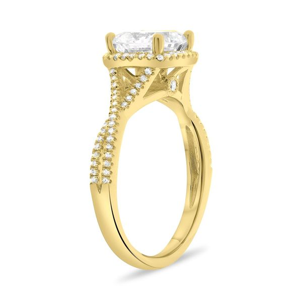 14k Yellow Gold Twist .23cttw Diamond Accented Image 3 Becky Beauchine Kulka Diamonds and Fine Jewelry Okemos, MI