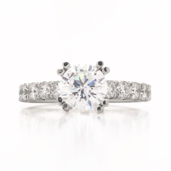 14k White Gold .48cttw Diamond Accented Becky Beauchine Kulka Diamonds and Fine Jewelry Okemos, MI