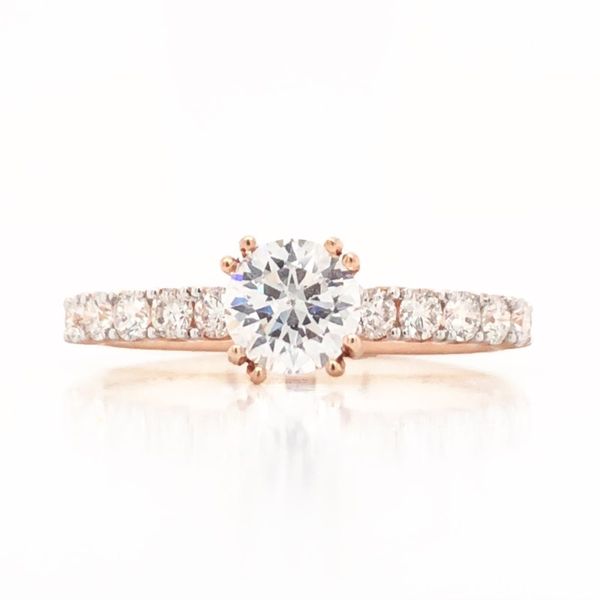 14k Rose Gold .35cttw Diamond Accennted Becky Beauchine Kulka Diamonds and Fine Jewelry Okemos, MI