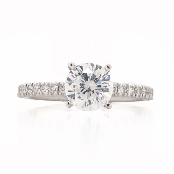 14k White Gold .20cttw Diamond Accented Becky Beauchine Kulka Diamonds and Fine Jewelry Okemos, MI