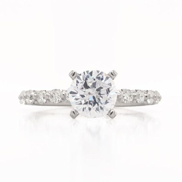14k White Gold .48cttw Diamond Accented Becky Beauchine Kulka Diamonds and Fine Jewelry Okemos, MI