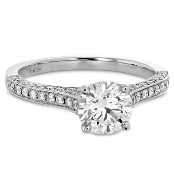 Hearts on Fire Illustrious Diamond Intensive Engagement Ring Image 2 Becky Beauchine Kulka Diamonds and Fine Jewelry Okemos, MI