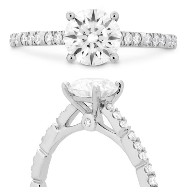 Hearts on Fire Cali Chic Engagement Ring Image 3 Becky Beauchine Kulka Diamonds and Fine Jewelry Okemos, MI