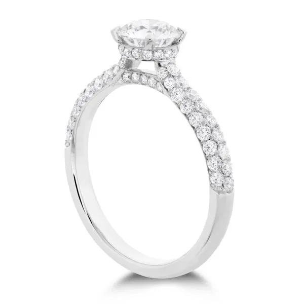 Hearts on Fire Euphoria Engagement Ring Image 2 Becky Beauchine Kulka Diamonds and Fine Jewelry Okemos, MI
