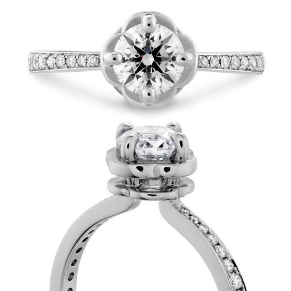 Hearts on Fire Desire Engagement Ring Image 3 Becky Beauchine Kulka Diamonds and Fine Jewelry Okemos, MI