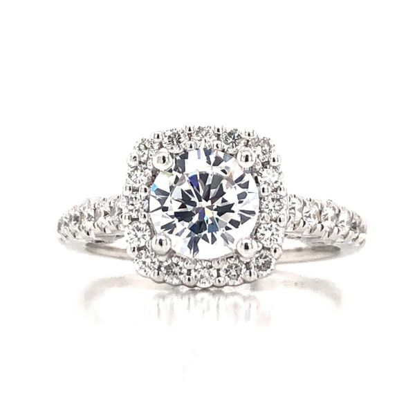 Halo Engagement Ring Becky Beauchine Kulka Diamonds and Fine Jewelry Okemos, MI