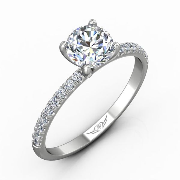 18k White Gold .22cttw Diamond Accented by Martin Flyer Image 2 Becky Beauchine Kulka Diamonds and Fine Jewelry Okemos, MI