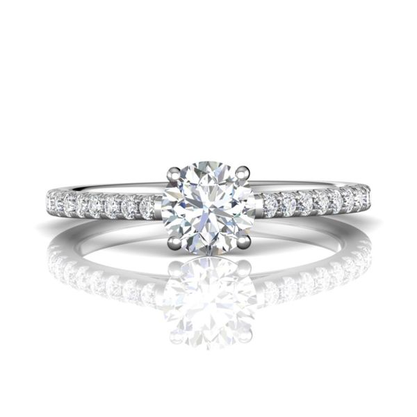 18k White Gold .26cttw Diamond Accented by Martin Flyer Becky Beauchine Kulka Diamonds and Fine Jewelry Okemos, MI