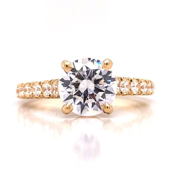 14k Yellow Gold .55cttw Diamond Accented Becky Beauchine Kulka Diamonds and Fine Jewelry Okemos, MI