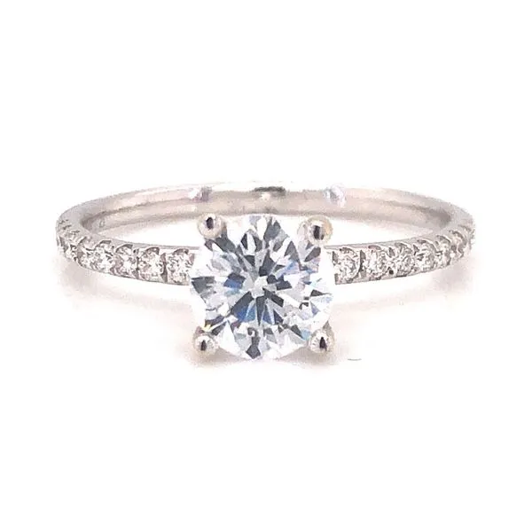 14k White Gold .17cttw Diamond Accented Becky Beauchine Kulka Diamonds and Fine Jewelry Okemos, MI