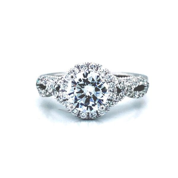 14k White Gold Twist .42cttw Diamond Accented Becky Beauchine Kulka Diamonds and Fine Jewelry Okemos, MI