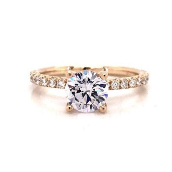 14k Yellow Gold .17cttw Diamond Accented Becky Beauchine Kulka Diamonds and Fine Jewelry Okemos, MI