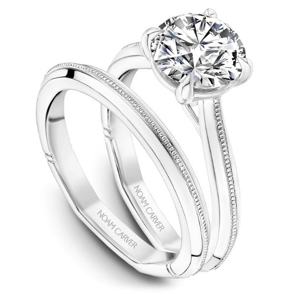 Noam Carver Solitaire Engagement Ring Image 4 Becky Beauchine Kulka Diamonds and Fine Jewelry Okemos, MI