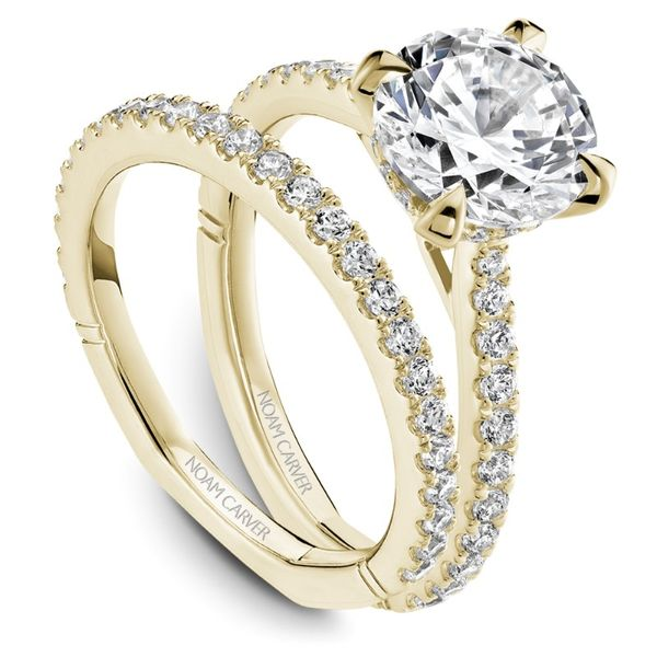 Noam Carver Hidden Halo Engagement Ring Image 4 Becky Beauchine Kulka Diamonds and Fine Jewelry Okemos, MI