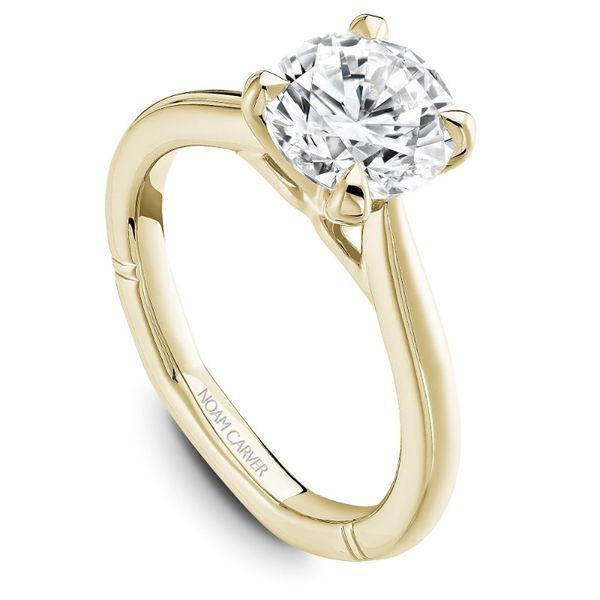 Noam Carver Solitiare Engagement Ring Image 3 Becky Beauchine Kulka Diamonds and Fine Jewelry Okemos, MI