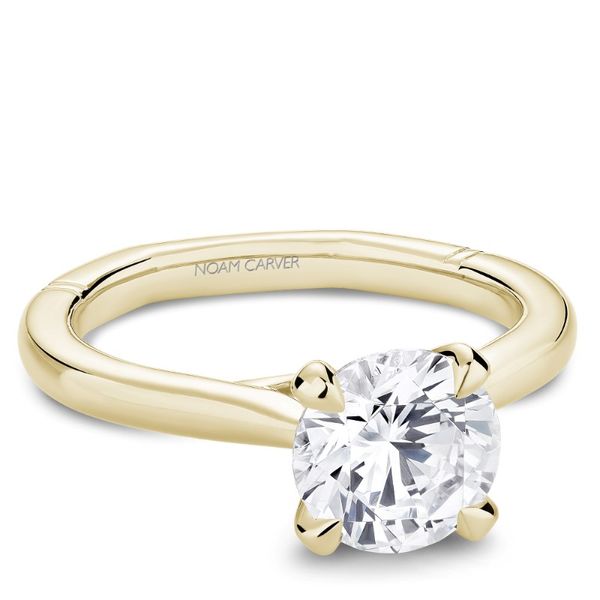 Noam Carver Solitiare Engagement Ring Becky Beauchine Kulka Diamonds and Fine Jewelry Okemos, MI