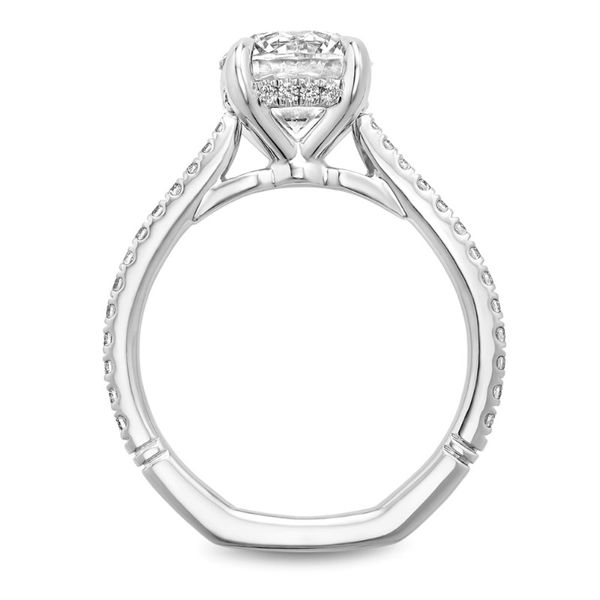 Noam Carver Hidden Halo Engagement Ring Image 2 Becky Beauchine Kulka Diamonds and Fine Jewelry Okemos, MI