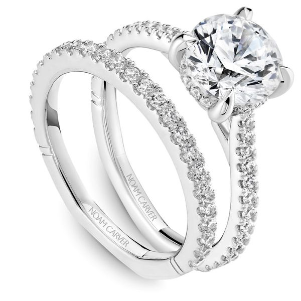 Noam Carver Hidden Halo Engagement Ring Image 4 Becky Beauchine Kulka Diamonds and Fine Jewelry Okemos, MI
