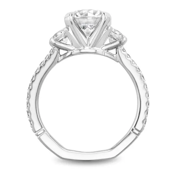 Noam Carver 3-Stone Engagement Ring Image 2 Becky Beauchine Kulka Diamonds and Fine Jewelry Okemos, MI