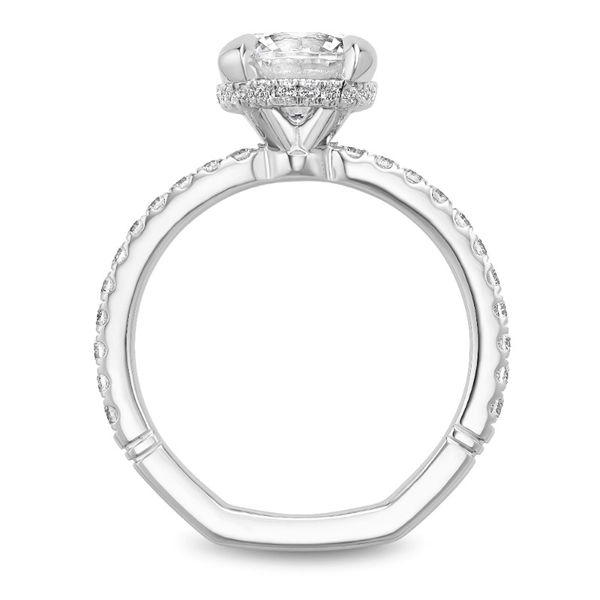 Noam Carver Hidden Halo Engagement Ring Image 2 Becky Beauchine Kulka Diamonds and Fine Jewelry Okemos, MI