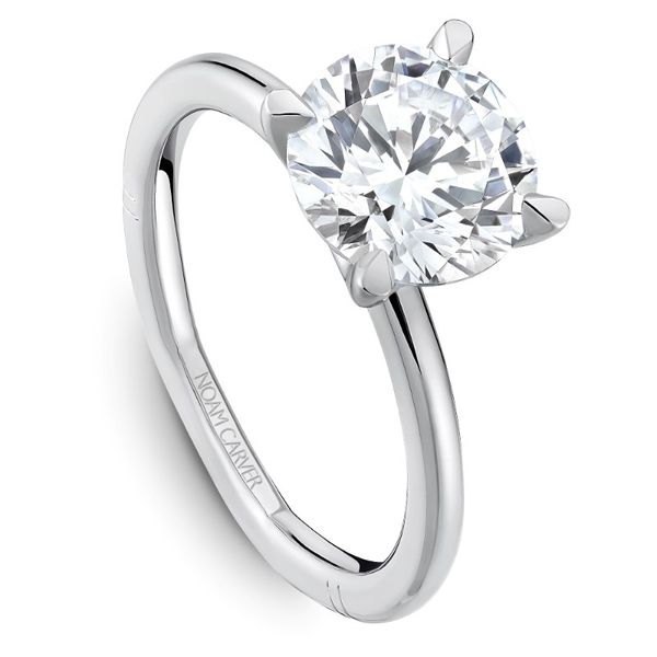 Noam Carver Solitiare Engagement Ring Image 3 Becky Beauchine Kulka Diamonds and Fine Jewelry Okemos, MI