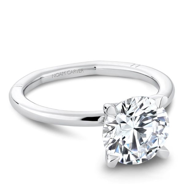 Noam Carver Solitiare Engagement Ring Becky Beauchine Kulka Diamonds and Fine Jewelry Okemos, MI